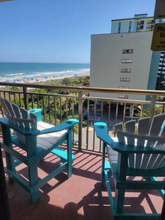 شاطئ ميرتل Ocean View King Suite With Modern Decor And Accents - Caravelle Resort 605 Sleeps 4 Guests المظهر الخارجي الصورة