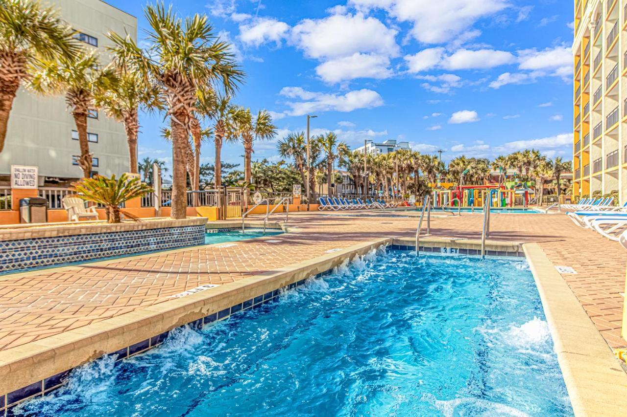 شاطئ ميرتل Ocean View King Suite With Modern Decor And Accents - Caravelle Resort 605 Sleeps 4 Guests المظهر الخارجي الصورة