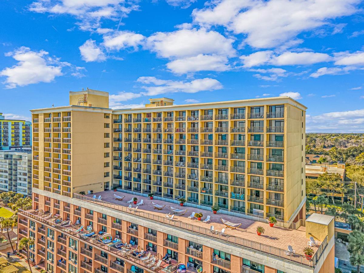 شاطئ ميرتل Ocean View King Suite With Modern Decor And Accents - Caravelle Resort 605 Sleeps 4 Guests المظهر الخارجي الصورة